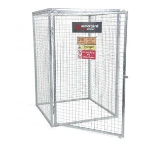 Retour Facile et Gratuit Cage Pour Bouteilles De Gaz Gorrila Gas Cage Ggc6 – 1200x1200x1800 ARMORGARD – GGC6 6